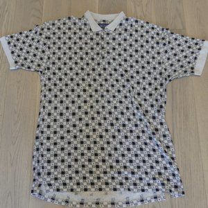 Jos J Oliver Vintage Checkered Beige XLarge Polo